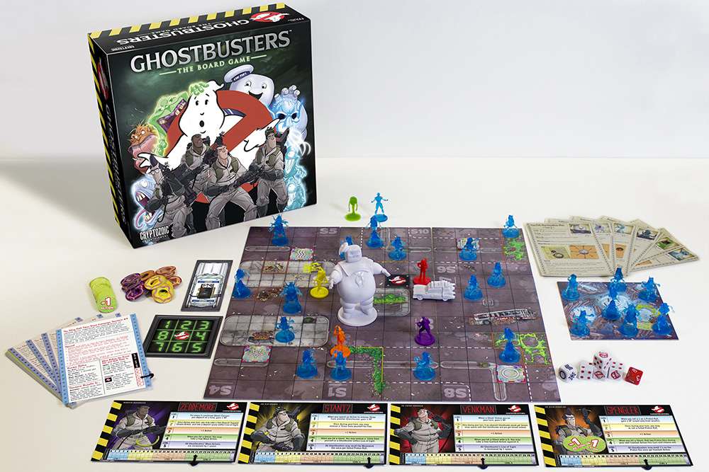 Ghostbusters: Brädspel cryptozoic ent