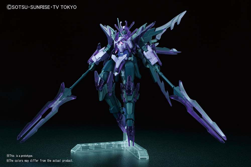 HG Gundam Transient Glacier 1/144 – Detaljerad Modellbyggsats bandai model kit gunpla