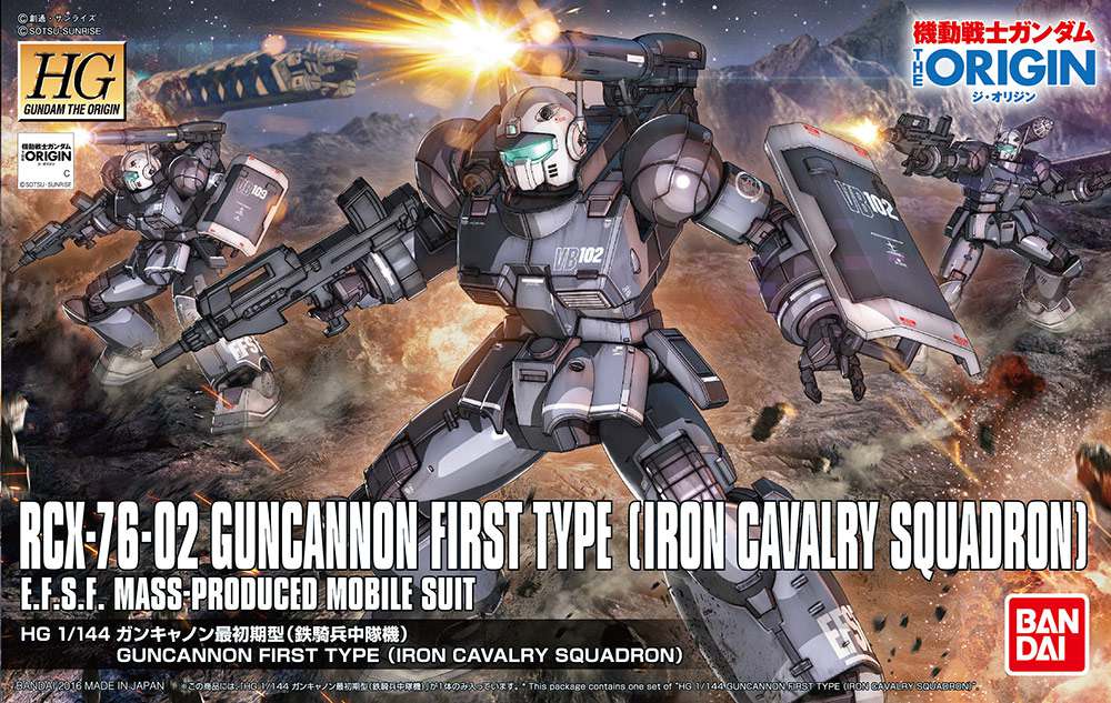 HG Guncannon First Type Iron Cav 1/144 – Det Perfekta Valet för Modellbyggare bandai model kit gunpla