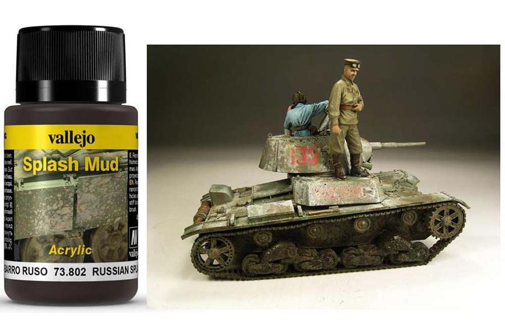 Weathering 73802 Rysk Splash Mud 40ml vallejo