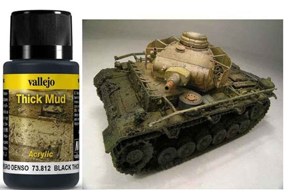Weathering 73812 Svart Tjock Lera 40ml - Robotto