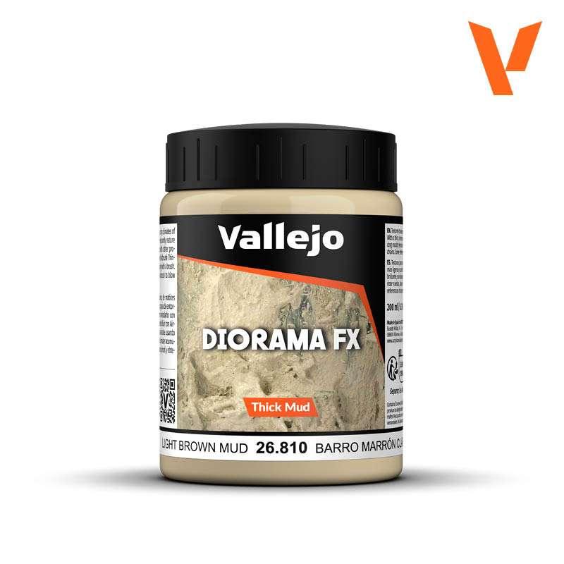 Diorama Effekter 26810 Ljusbrun SPLS Lera 200ml - Robotto
