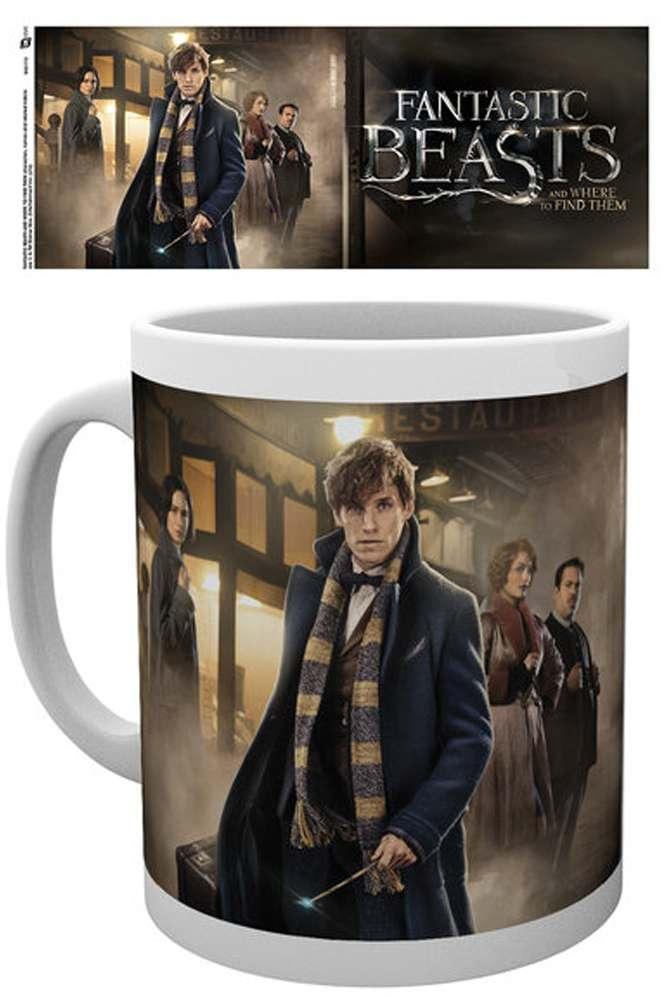 Harry Potter Fantastiska Vidunder Gruppställ Mug - Robotto