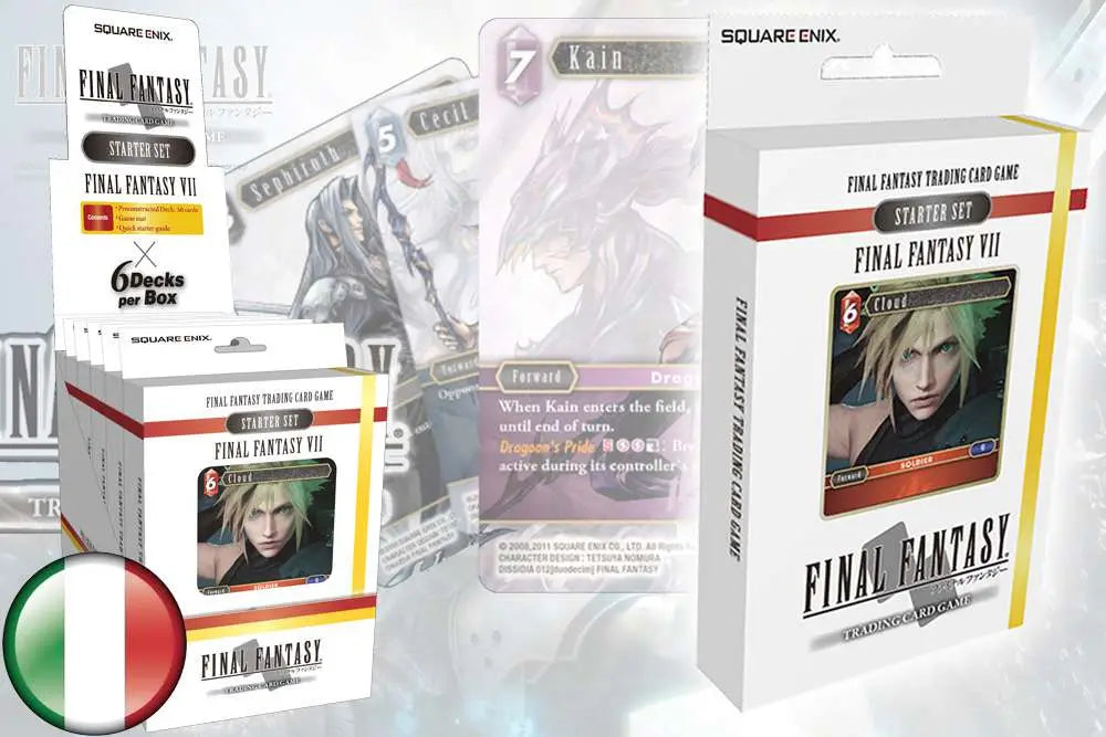 FFTCG OPUS 1 FINAL FANTASY VII  DECK (6) - bild 1