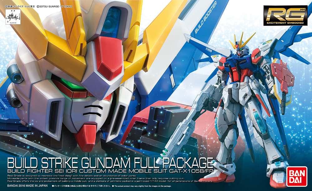 RG 1/144 Gundam Build Strike Full Package 1/144 - Byggsats - Robotto