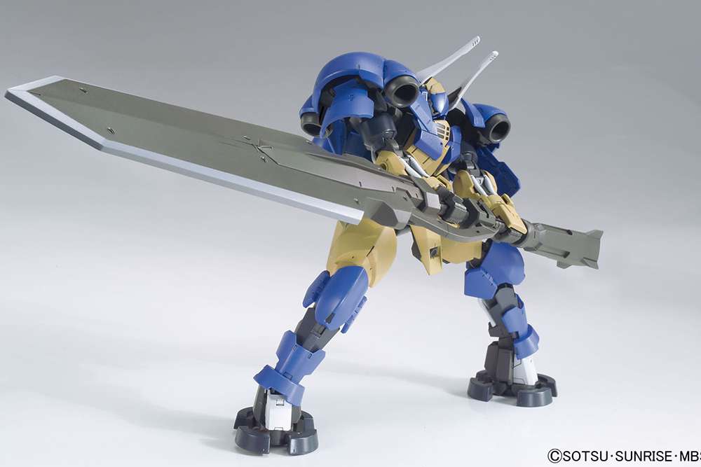 HG New MS B Orphans 1/144 - Modellkit av hög kvalitet bandai model kit gunpla