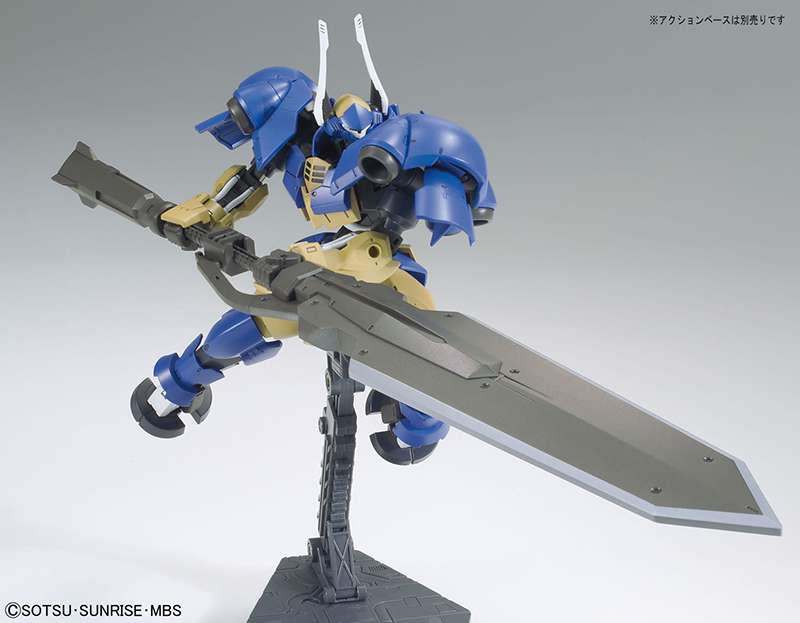 HG New MS B Orphans 1/144 - Modellkit av hög kvalitet bandai model kit gunpla