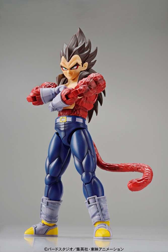 Figure Rise Super Saiyan 4 Vegeta - Byggsats med Detaljerad Design - Robotto