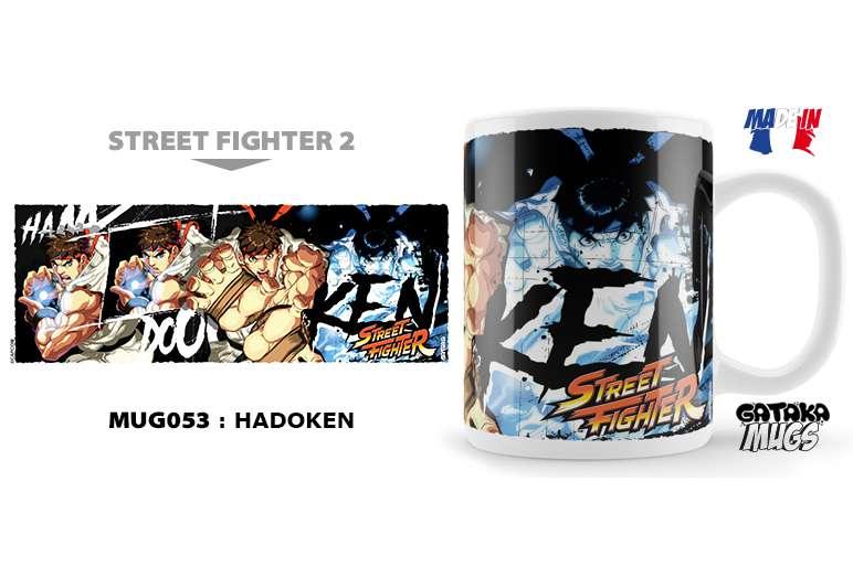 Street Fighter Hadoken Mugg - Robotto