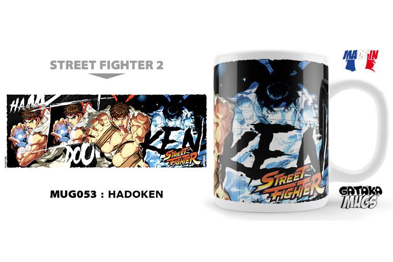 Street Fighter Hadoken Mugg unekorn