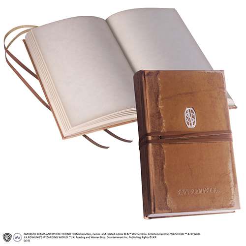 HP FB Newt Scamander Journal - För Harry Potter Fans noble collections