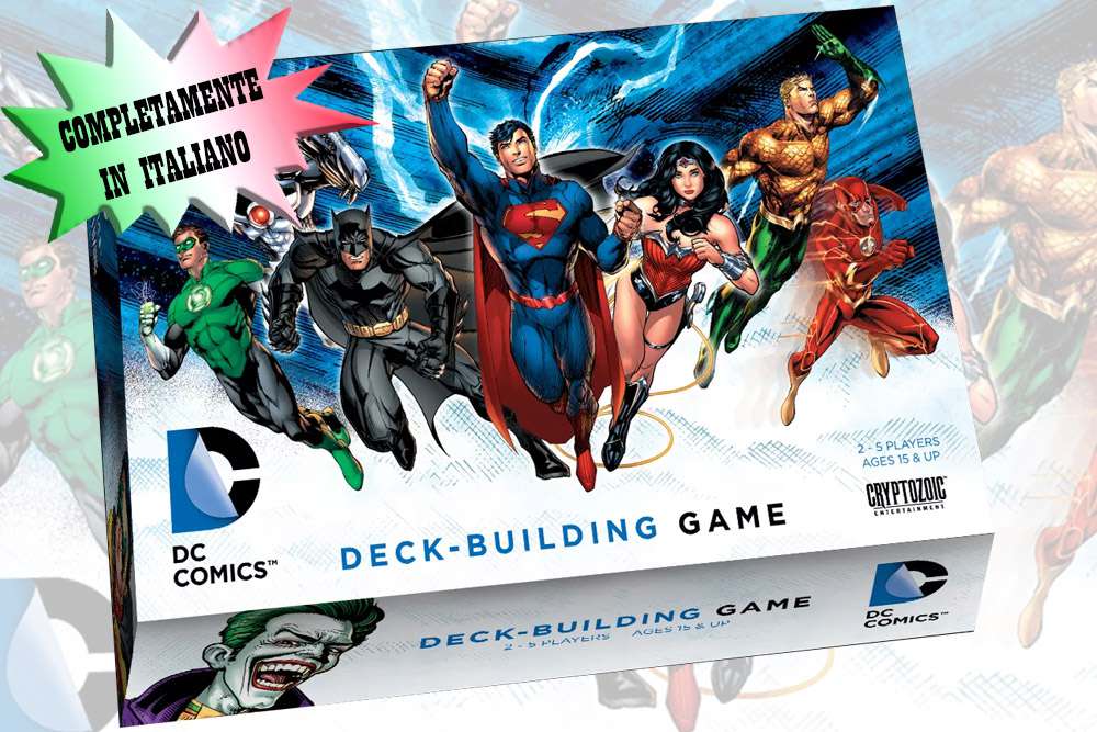 DC Comics Deck Building Game - Italiano cryptozoic ent