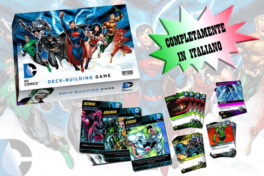 DC Comics Deck Building Game - Italiano cryptozoic ent