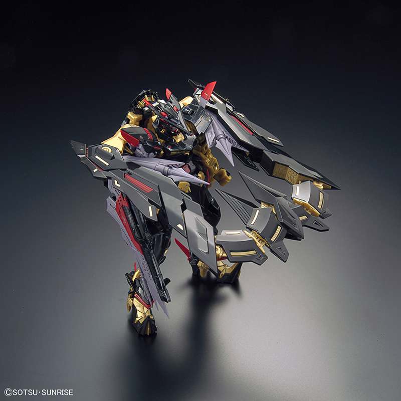 RG Gundam Astray Gold Frame Amatsu 1/44 - Detaljerad Modell bandai model kit gunpla