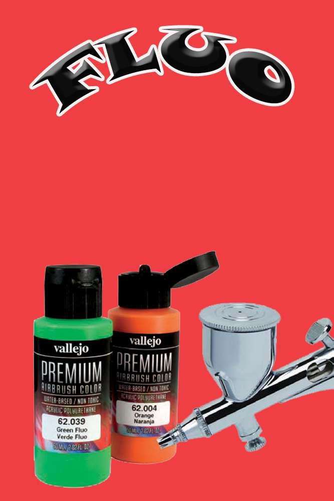 Premium Airbrush Scarlet Fluo 62034 - Robotto