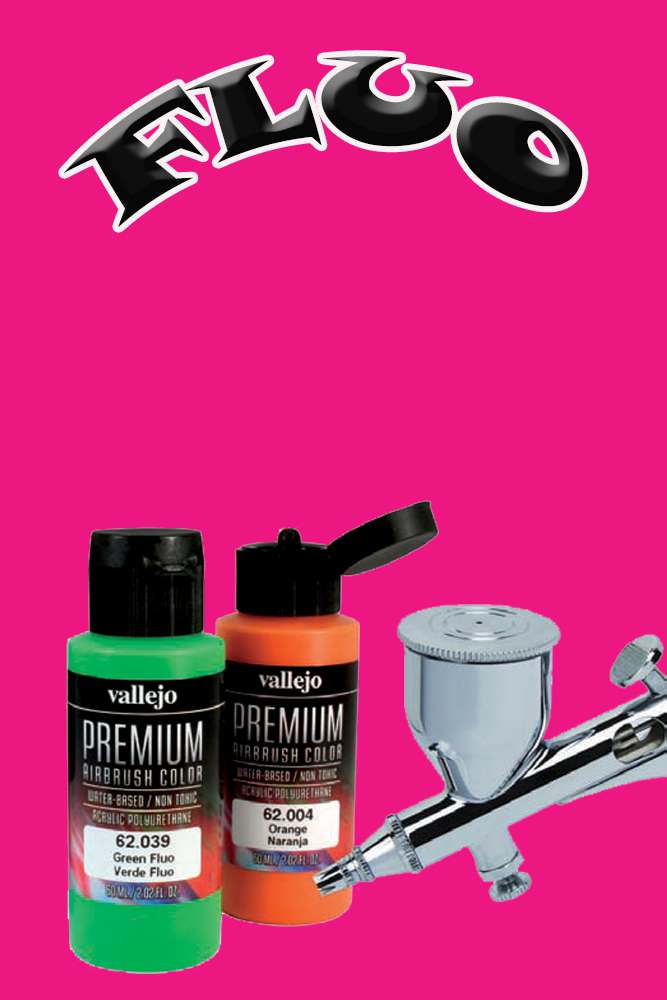 Premium Airbrush Rose Fluo 62035 - 60 ml vallejo