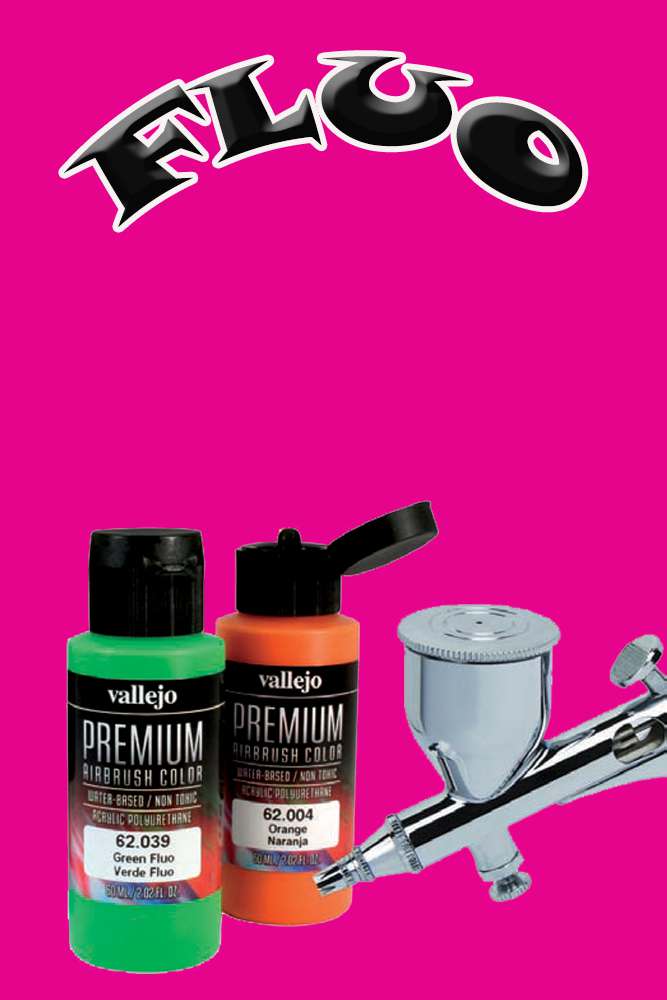 Premium Airbrush Magenta Fluo 62036 - 60 ml vallejo
