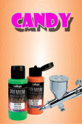 Premium Airbrush Candy Mörk Gul 62072 vallejo