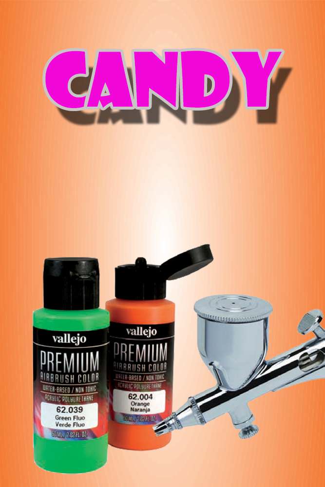 Premium Airbrush Candy Orange 62073 vallejo