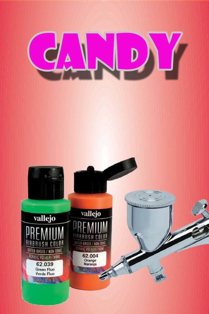 Premium Airbrush Candy Red 62074 vallejo