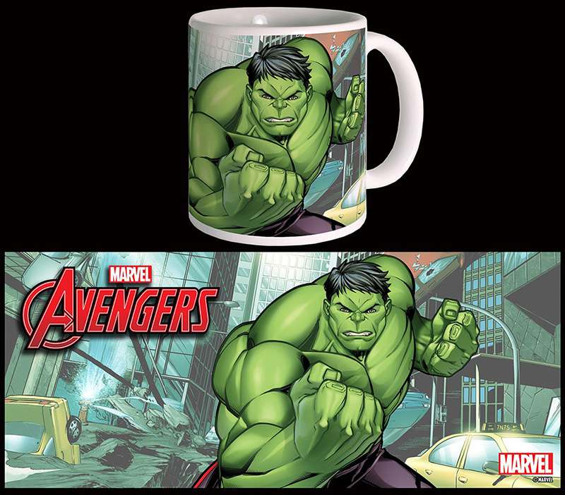 Avengers s.2 Hulk Mug - Kaffe- och Te-kopp semic