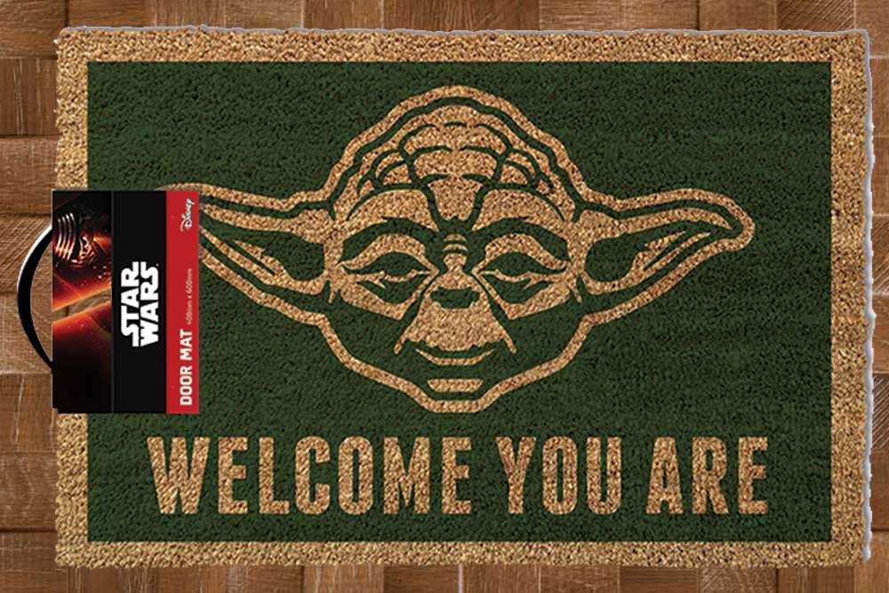 Star Wars Yoda Dörrmatta – En Must-Have för Fanta Star Wars-fans Robotto