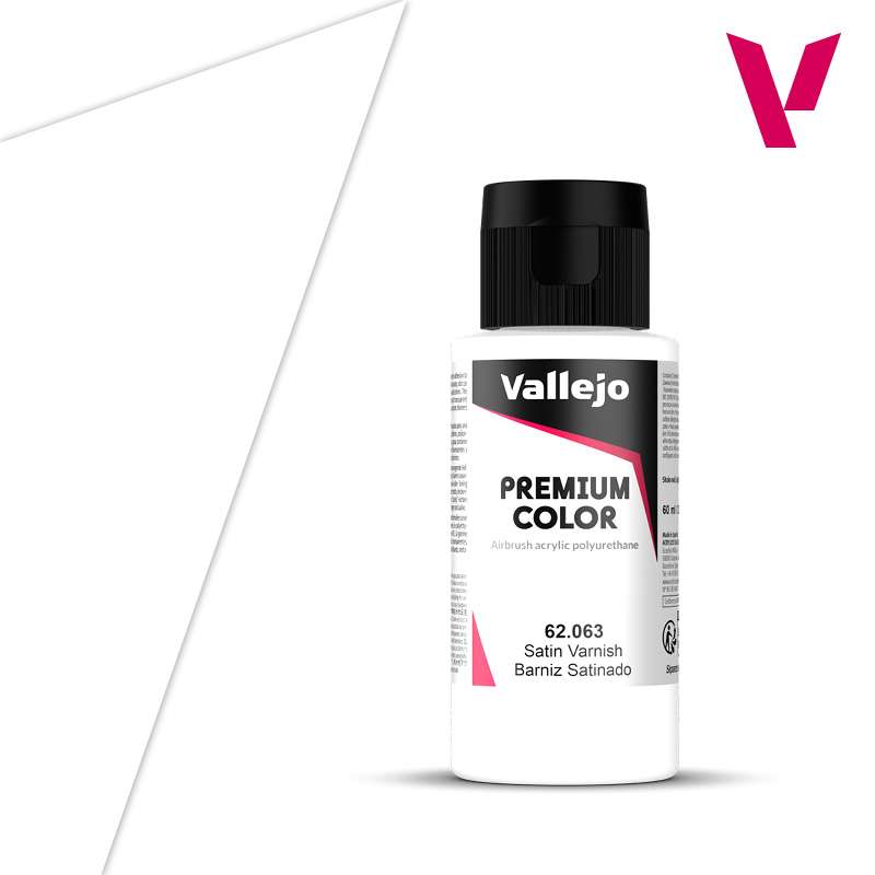 Premium Airbrush Satin Varnish 62063 - 60 ml vallejo