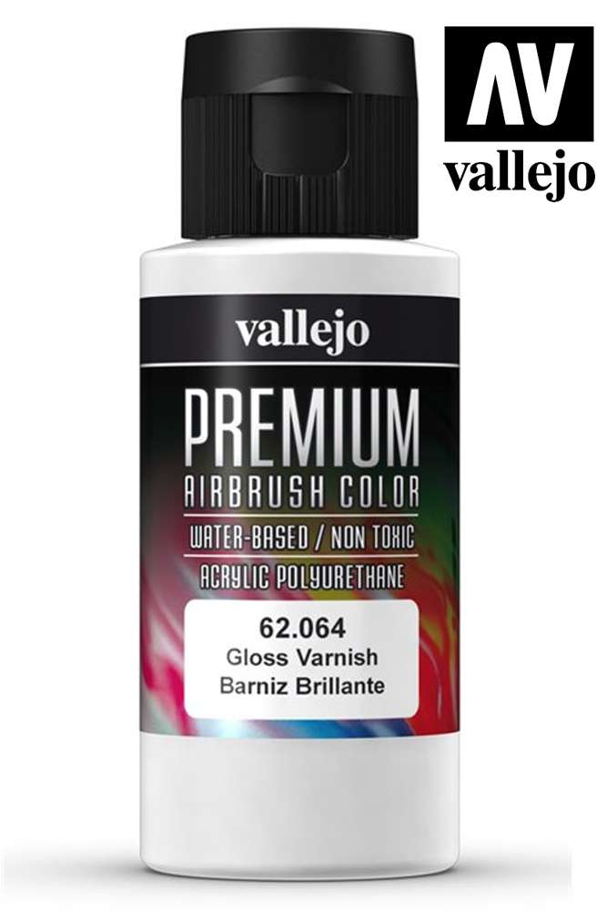 Premium Airbrush Gloss Varnish 62064 - 60 ml vallejo