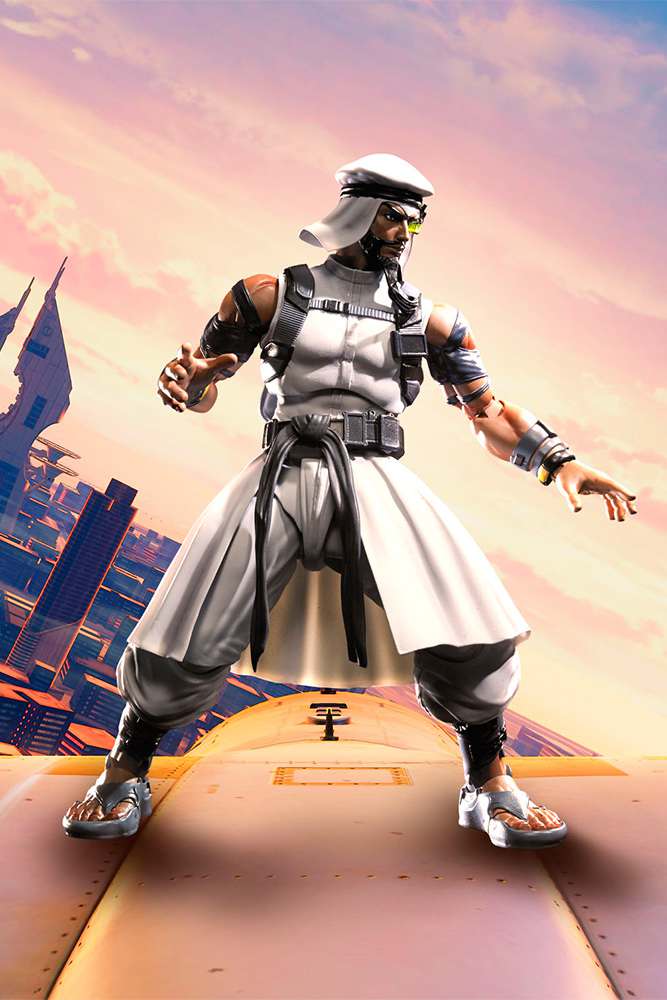 Street Fighter 5 Rashid S.H.Figurarts Figur bandai