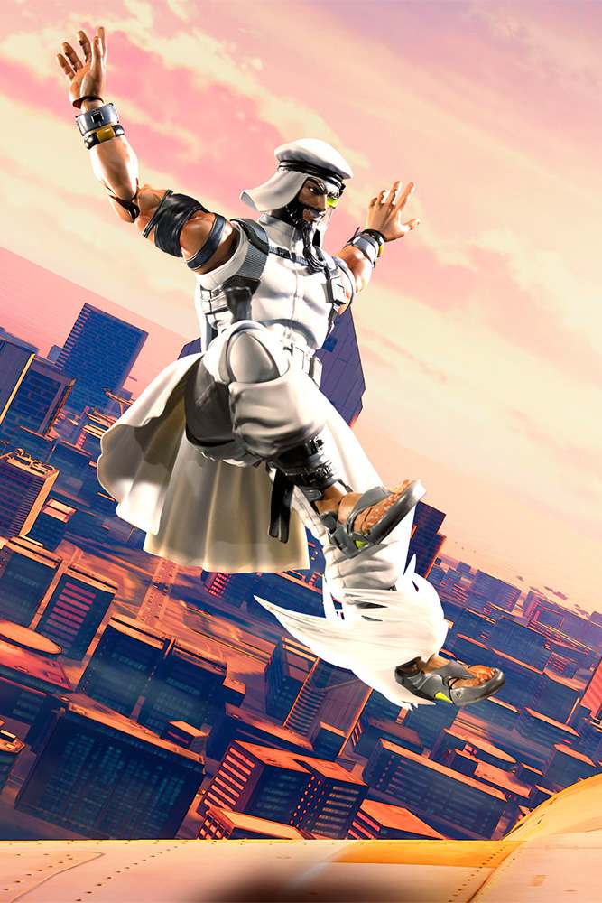Street Fighter 5 Rashid S.H.Figurarts Figur bandai