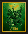 THE LEGEND OF ZELDA POSTER 3D LENTICULAR