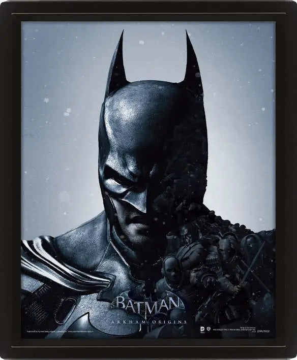 BATMAN ARKHAM LENTICULAR 3D POSTER - bild 1