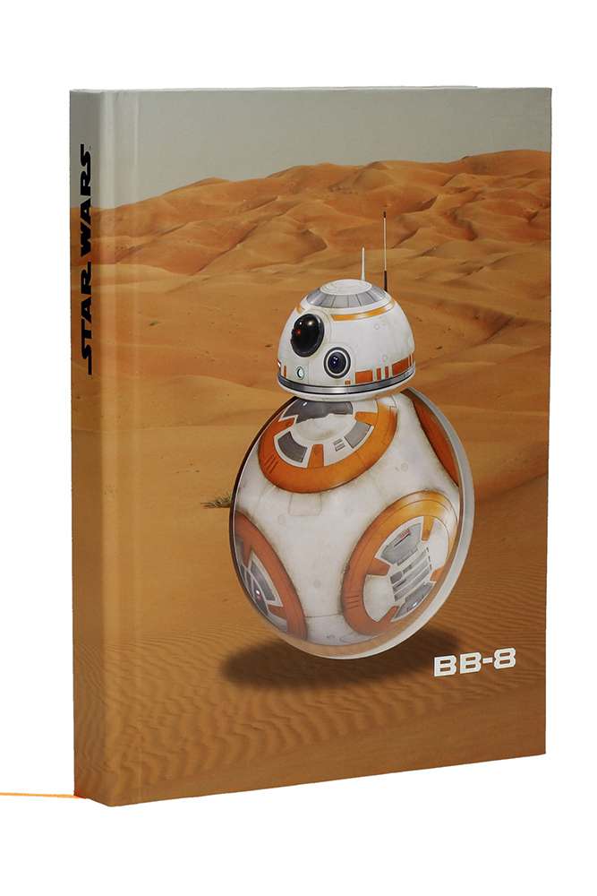 Star Wars Episod 7 BB-8 Anteckningsblock med Ljus och Rörelse sd toys
