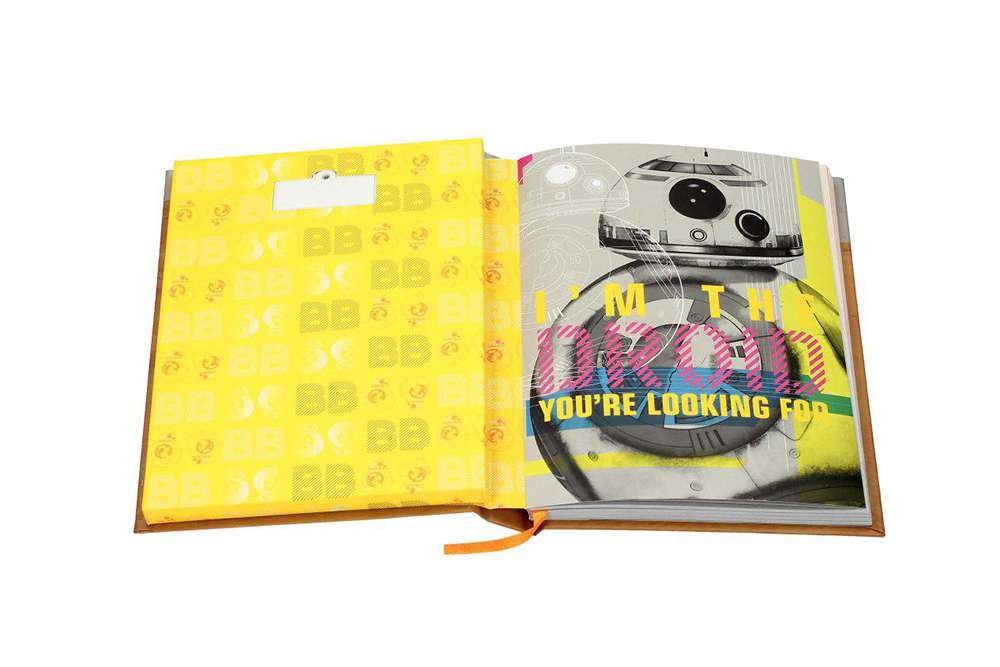 Star Wars Episod 7 BB-8 Anteckningsblock med Ljus och Rörelse sd toys