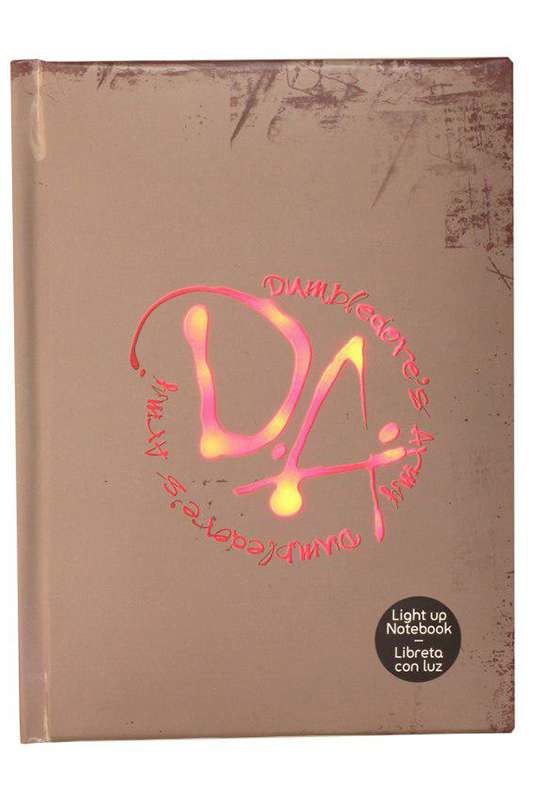 Harry Potter Dumbledore Army Anteckningsblock med Ljus sd toys