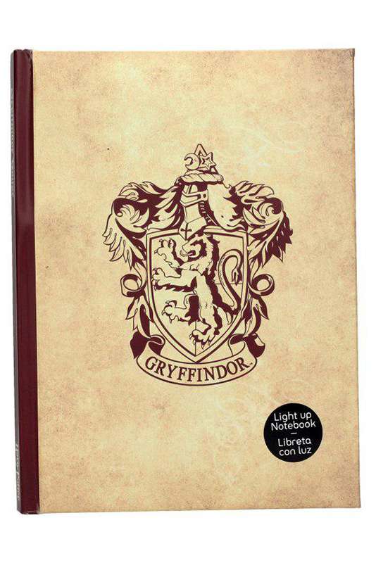 HP Gryffindor Anteckningsbok med Ljus sd toys