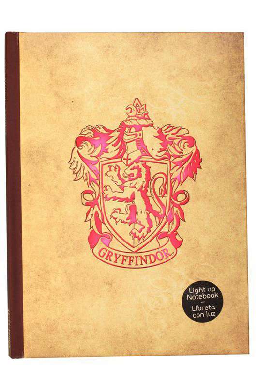 HP Gryffindor Anteckningsbok med Ljus sd toys