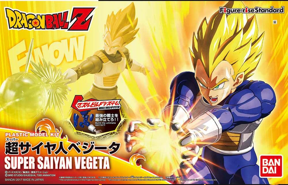 Figure Rise Super Saiyan Vegeta - Byggsats för Fans av Dragon Ball - Robotto