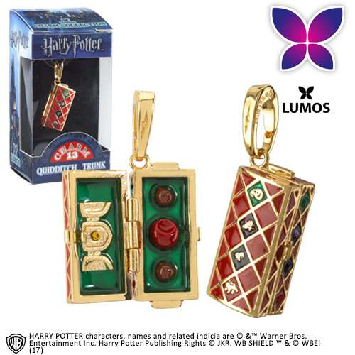 HP Lumos Quidditch Trunk Charm noble collections
