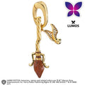 HP Lumos Firebolt Broom Charm - En Magisk Detalj för Din Samling noble collections