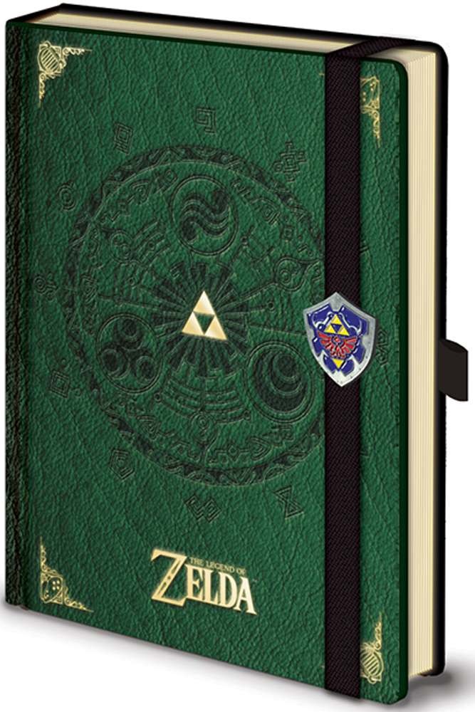 Legend of Zelda Anteckningsblock Premium – A5 med PU Faux läderomslag pyramid international