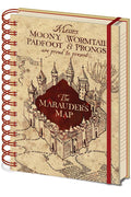 Harry Potter Marauder Map Anteckningsblock A5 pyramid international