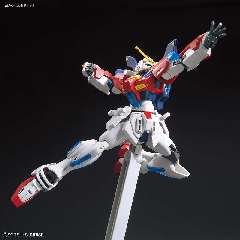 Hgbf Gundam Star Burning 1/144 - Byggmodell i hög kvalitet bandai model kit gunpla