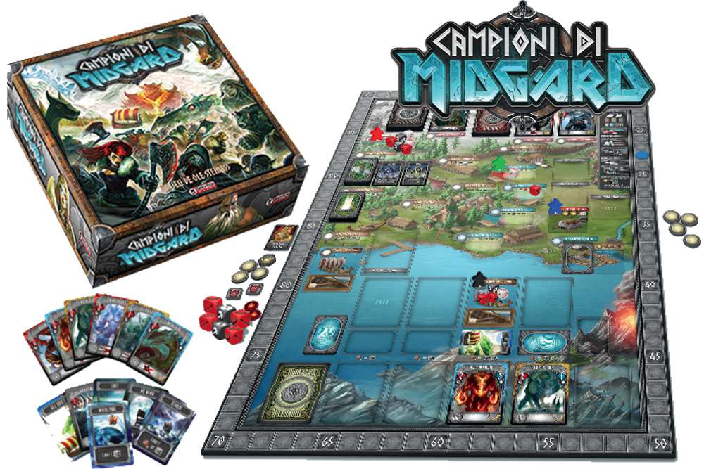 Campioni di Midgard - Strategiskt Brädspel don t panic games