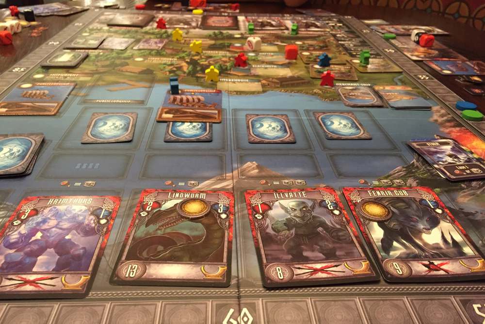 Campioni di Midgard - Strategiskt Brädspel don t panic games