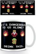 Legend of Zelda Drink This Mug - Perfekt för Spelälskare pyramid international