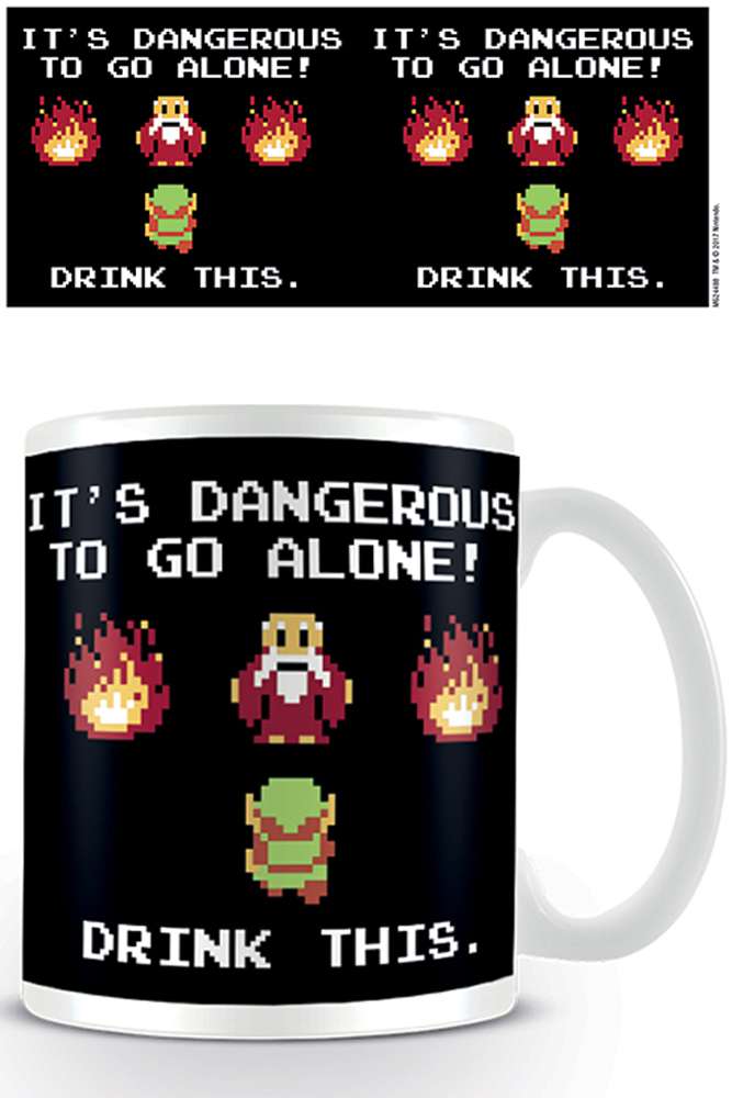 Legend of Zelda Drink This Mug - Perfekt för Spelälskare pyramid international