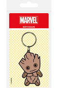 Marvel Kawaii Groot Keychain - Multi-layered Rubber Keychain 5 cm