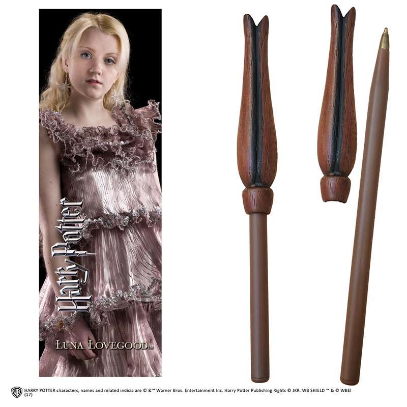 Harry Potter Luna Lovegood Pen och Lesehjälp noble collections