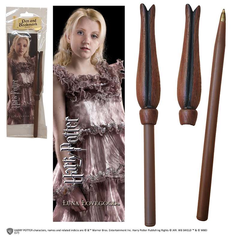 Harry Potter Luna Lovegood Pen och Lesehjälp noble collections